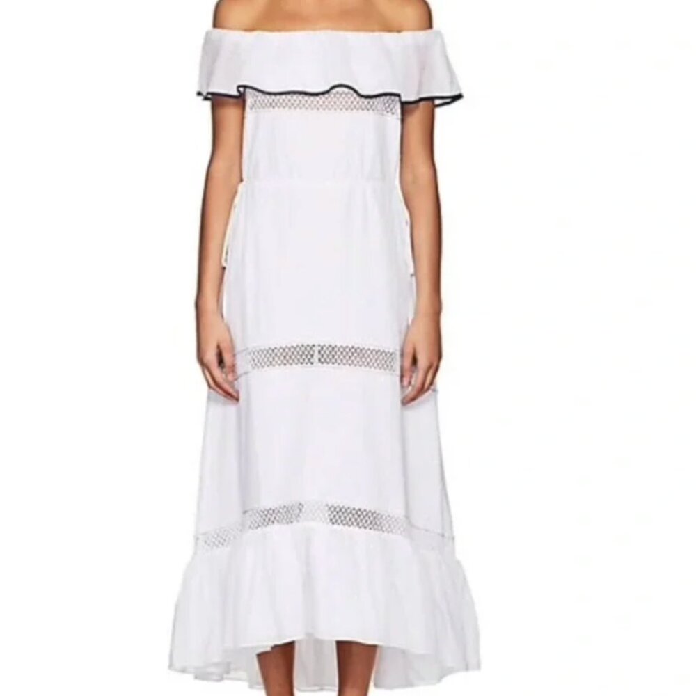 Kisuii Olympia off the shoulder maxi dress - XS